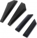 Boden Gummi f&uuml;&szlig;e Kummi jalad MSI MS-1581 MS-1582 MS-1583 MS-1584 MS-158K D-Geh&auml;use 4tk Schwarze