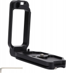 Kaamera kiirkinnitusplaat 1/4 kruvi hoidja k&auml;epide Nikon D850 horisontaalne vertikaalne salvestamiseks statiiv monopood L kuju kiirkinnitusplaat fotograafia tarvikud