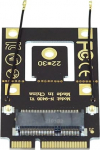 Cablecc NGFF M.2 Key-A Mini PCI-E PCI Express konverteri adapter 9260 8265 7260 AC WiFi kaardile