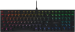 CHERRY MX 10.0N RGB lame mehaaniline m&auml;nguklaviatuur, ELi paigutus (QWERTY), juhtmega, Original MX Low Profile RGB kiirl&uuml;litid, must