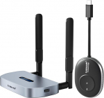 Lemorele HDMI traadita saatja ja vastuv&otilde;tja USB C toetab 8 TXS kuni 1 RX,5G/2.4G 50M traadita HDMI raadio&uuml;lekannet video striimimiseks s&uuml;learvutist/mabookist/chrombookist HDTV-sse