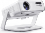 Aurzen Eazze D1G nutiprojektor ja 180&deg; reguleeritav projektori statiiv - kodukino valmis, &uuml;hildub &frac14;" kruviga