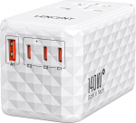 LENCENT 140 W reisiadapter maailmas, universaalne reisipistik maailma reisiadapter 1 USB A ja 3 USB C, rahvusvaheline pistikupesa adapter USA UK Jaapan Tai Inglismaa Austraalia (t&uuml;&uuml;p C/G/I/A)