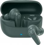 JLab Go Pods ANC In-Ear k&otilde;rvaklapid Bluetooth m&uuml;rasummutusega - juhtmevabad k&otilde;rvaklapid 26+ tunniga - h&uuml;briidm&uuml;ravastutus, multipoint, IP55, heli reguleeritav rakenduse kaudu, selge k&otilde;ne, Sage