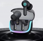 SANAI m&auml;nguk&otilde;rvaklapid aktiivse m&uuml;rasummutusega, traadita Bluetooth, LED-valgustus, pikk aku kasutusiga, k&otilde;rge bassim&uuml;raga, k&auml;ep&auml;rane, &uuml;hildub enamiku mobiilseadmetega (must)