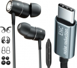 USB C k&otilde;rvaklapid mikrofoniga m&uuml;ra summutamisega, d&uuml;naamilise bassi ja ENC-m&uuml;ra summutamisega kaablik&otilde;rvaklapid (saab kinnitada k&otilde;rvakonksud), DAC C-t&uuml;&uuml;pi k&otilde;rvaklapid iPhone 17 16 15 Samsung jne.