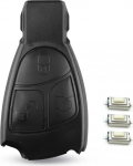 V&otilde;tmehoidik Mercedes A B C E M R S CL CLK SL SLK klassile W164 W202 W203 W208 W209 W210 W211 W220 W245 W251 C215 C208 R230 R171 S203 Kaugjuhtimispult WWW245 V&otilde;tmehoidik WWW245 Key Shell