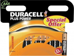 Duracell Plus Power AAA patareid 12 kaupa
