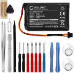 CELLONIC 1 x aku navigatsiooniseadme jaoks, mis &uuml;hildub Tomtom Go 600, Go 610, Navigator 6, AHA11111010 - (1100 mAh, 3,7 V) + t&ouml;&ouml;riistakomplekt.