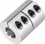 hankekaart 9 kuni 15 mm Wellenkupplung, 45 mm pikkus, 32 Durchmesser, Klemmwellenkupplung, Aluminiumlegierung, Gelenkverbinder, Schrittmotor-Kupplung f&uuml;r 3D-Drucker, CNC-Maschinen, DIY-Encoder