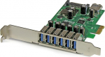STARTECHi 7-portiline USB 3.0 PCI PEXUSB3S7 PEXUSB3S7 liidesekaart, 7 port USB 3.0 PCI
