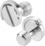 Camerea Quick Release Plate Screw DSLR Camera Rig Accessories for Tripod, QR Plate. - Pakett 2