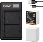 2 Pack 5000mAh laetavad akud, mis &uuml;hilduvad Arlo Pro 3 kaameraga Arlo Pro 4 mudelite VMA5400 VMC5040 VMS5240 VMC404040P VMC4041P kahe laadimisaluse akuga.