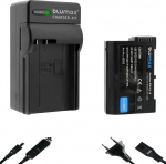 Blumax aku &uuml;hildub Nikon EN-EL15 [2000 mAh] + laadija EN-EL15c EN-EL15b EN-EL15a jaoks D500 D800 D850 D7200 D7500 - Z8 Z7 II Z6 II Z5 Zf