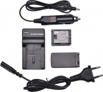 DSTE (2 Pack) Asendusaku BP-828 BP828 + reisilaadija &uuml;hildub Canon VIXIA HFS20 HFS21 HFS30 HFS100 HFS200 HF11 HF20 HF21 HF200 HG20 HG21 HFG10 HFG20 HFG30 HFM30 HFMHFM31 HFM32 HFM300