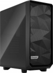 Fractal Design Meshify 2 Compact Black - Tume toonitud karastatud klaas - ATX paindlik k&otilde;rge &otilde;huvooluga aknaga Mid Tower arvutikapp