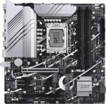 ASUS Prime Z790M-Plus LGA 1700 (Intel 14., 12. ja 13. p&otilde;lvkond) microATX emaplaat (PCIe 5.0, 3 x M.2 pesa, 10+1 DrMOS, DDR5, 1GB LAN, DP, USB 3.2 Gen2 Type-C, Front USB 3.2 Gen 1).
