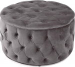 Christopher Knight Home Zelfa Velvet Ottomani, Hall
