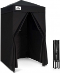 EAGLE PEAK Flex Ultra kompaktne pop-up riietusruumi muutuvkabiin Kaasaskantav privaatsuskabiin basseini moefotode v&otilde;i telkimise jaoks Mustanahaline