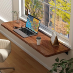 Mehrzweck-Laptoptisch zur Wandmontage, f&uuml;r Arbeitszimmer, Schlafzimmer und Wohnzimmer, platzsparender Klapptisch