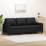 3-kohaline diivan elutoa diivan istumisala elutoa diivan istumisala must 180 cm kunstnahast