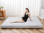 SUNYRISY Futon madrats, Jaapani p&otilde;randamatt, paksendatud kokkupandav voodimatt, rulliv madrats, Tatami matt, p&otilde;randamatt, k&uuml;lalisvoodi telkimiseks, diivanile, autole, hall, &uuml;hekohaline