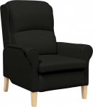 vidaXL tugitool must 76 x 94 x 102 cm kangas, stiilne tugitool, kaasaegne ergonoomiline tool, mugav istumine, vastupidav ja pehme elutoa m&ouml;&ouml;bel