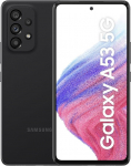 Samsung Galaxy A53 5G nutitelefon Dual SIM Android mobiiltelefon 6 GB RAM 128 GB m&auml;lu Suurep&auml;rane must