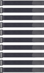 Azarxis korduvkasutatavad kinnituskaablite sidemete komplekt 20cm 30cm 40cm turvaliselt organiseeritud raskekaalulise pandlaga (30cm - 10tk)