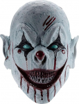 Hirmutav klouni mask - Horror Smile Killer Bald Demons Full Head Latex Mask - Bloody Devils Halloween Cosplay kost&uuml;&uuml;mide aksessuaarid