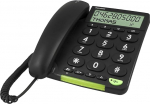 Doro 312CS Helistaja ID must 312CS, k&otilde;netelefon, 30 sisestust, helistaja ID, must