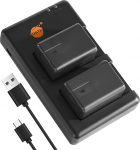 DSTE 2PCS Panasonic VW-VBT190(2300mAh/3.7V) Battery Charger Set for Panasonic HC-V160,HC-V180,HC-V260,HC-V270,HC-V520,HC-V520M,HC-V530,HC-V550,HC-V550M,HC-V710,HC-V720,HC-V720M,HC-V727,HC-V730 Camera
