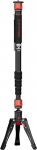 IFOOTAGE Cobra 3 A180T, 3-in-1 Camera Monopod Made of Aluminium, Telescopic Video Monopod, Professional Photography Tripod, Monopod, Suitable for SLR Cameras and Camcorders (180 cm)