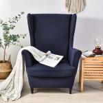 Tugitooli kate Wingback Chair Cover Tugitooli katted Stretch Armchair Cover Wing Chair Cover Marine