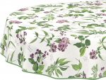 &Otilde;lilina laudlina pestav vaha laudlina Lihtne hooldada vetth&uuml;lgav Lootuse efektiga aialina Lavanda Ovaalne 160 x 140 cm koos servaga (servaga)