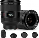 VILTROX 35 mm F1.2 LAB Full Frame Autofocus FE Lenses for Sony E Mount Dual Floating Focus HyperVCM Motor Telephoto Prime Camera Lenses Compatible with Sony a7 a7C a7RIII a7RIV a7RV a9 a6400