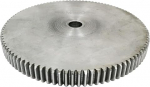 Hammasratas 1M 95-110T j&auml;medad augud 10 mm ratas 45# s&uuml;sinikterasest materjalist paksus 1 tk (98 hammastega puur 10 mm)