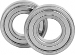2 tk roostevabast terasest laager 304 materjal S6200 S6201 S6202 S6203 S6204 S6205 S6206 S6207 S6208 S6209 S6210ZZ (S6208z)