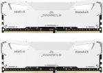 Timetec Pinnacle Konduit 16GB Kit (2x8GB) DDR4 XMP2.0 Overclocking 1.35V Dual Rank &Uuml;hildub AMD ja Intel Desktop Gaming PC m&auml;lumooduliga - valge (3200MHz 16GB Kit (2x8GB))