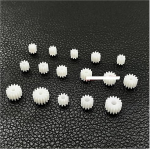 10 st&uuml;cke 0,5 Mt Zahnradz&auml;hne Auto elektrooniline starter Zahnrad Dia &Uuml;bertragung RC Spielzeug Schneckengetriebe 8T-1,5 MM Motor Drivers