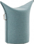 Werther Die M&ouml;belmanufaktur Pointed Stool 60 cm Blue Grey Seat Height 50 cm