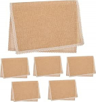 DECHOUS Dekorative Tischsets 6 St&uuml;ck Platzdeckchen Sch&uuml;sseluntersetzer Robust f&uuml;r K&uuml;che Esszimmer und Hotel