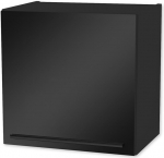 Jazz Modernne k&ouml;&ouml;gi seinakapp, mattmust, ruumikas k&ouml;&ouml;gikapp, palju hoiuruumi, 50 x 50 x 34,6 cm (B x K x S)