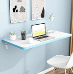 An der Wand montierter Klapptisch f&uuml;r Waschk&uuml;che, an der Wand montierter Esstisch, zusammenklappbar, an der Wand montierter Computertisch, stabil und robust, f&uuml;r Arbeitszimmer, Schlafzimmer