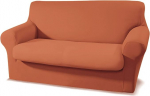 Biancheriaweb Magic 4 Posti Arancione Elastic Sofa Cover
