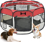 MC Star Oxfordi kutsikate m&auml;ngukastis kokkupandav kutsikate m&auml;ngukastis koertele k&uuml;&uuml;likutele merisigadele kassidele sise- v&otilde;i v&auml;litingimustes kasutamiseks 8 elementi, 125 x 125 x 64 cm Erinevad v&auml;rvid