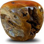 Teak Burl Wood Ball - 40 cm k&uuml;ljelaud, mis on valmistatud massiivsest Burl Woodist ja sobib ka pjedestaaliks v&otilde;i lillealuseks.