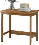 Konsolentisch im Retro， schicker Eingangstisch Holz Einfache Montage，Beistelltisch Platzsparend，f&uuml;r Flur、Wohnzimmer、 Foyer、kleine R&auml;ume(19in No Drawers)