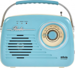 Silva Schneider 243015 1965 Box Radio, v&otilde;rk v&otilde;i patarei, sinine