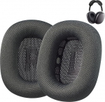 AHG Accessory House Global t&auml;iendatud asendusk&otilde;rvapadjad AirPods Max jaoks, &uuml;hilduvad Apple AirPods Max k&otilde;rvaklappidega - Space Grey. Silikooniga kaetud v&otilde;rk/k&otilde;rge tihedusega vaht / tugev magnet